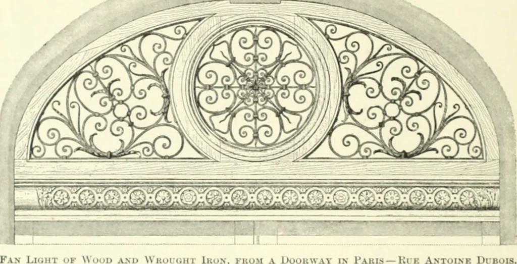An illustration from A dictionary of architecture and building; biographical, historical and descriptive, 1901, leaf 21