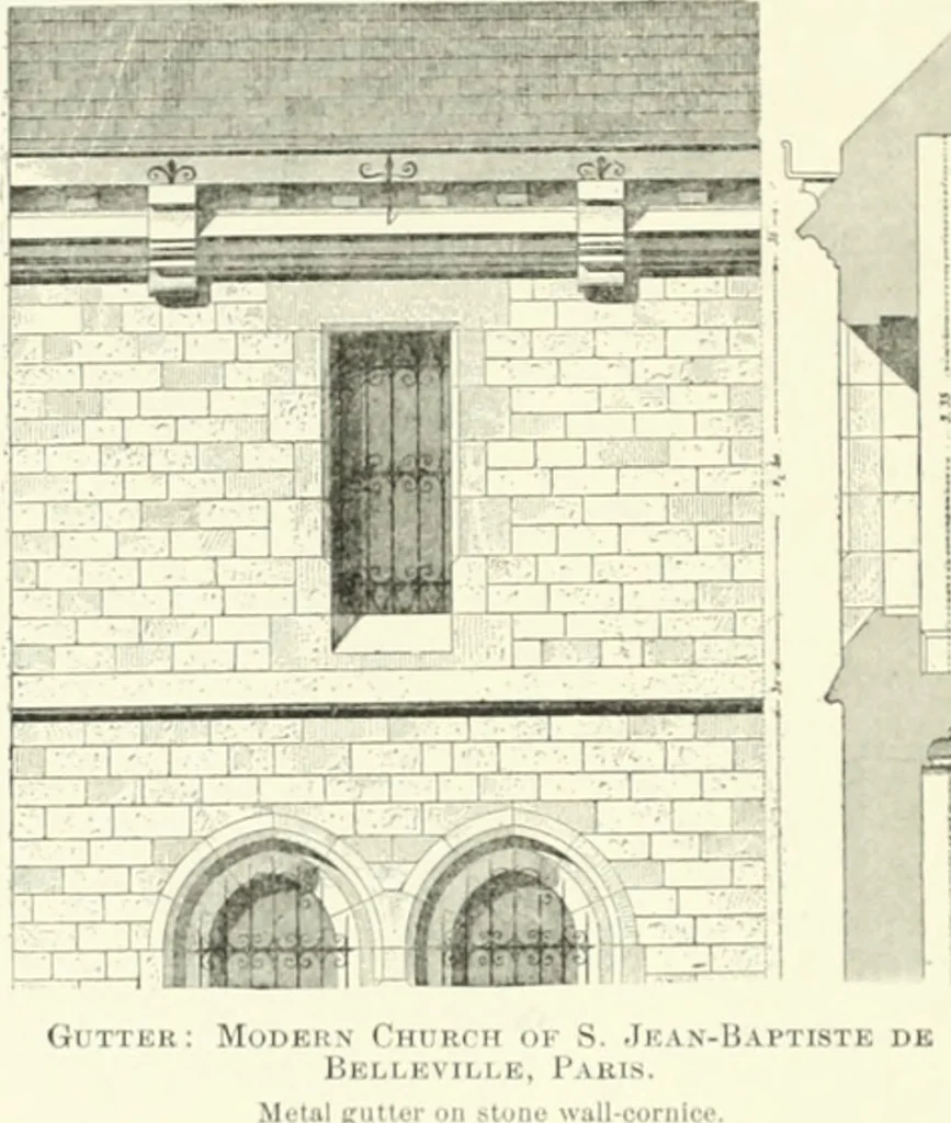 An illustration from A dictionary of architecture and building; biographical, historical and descriptive, 1901, leaf 213