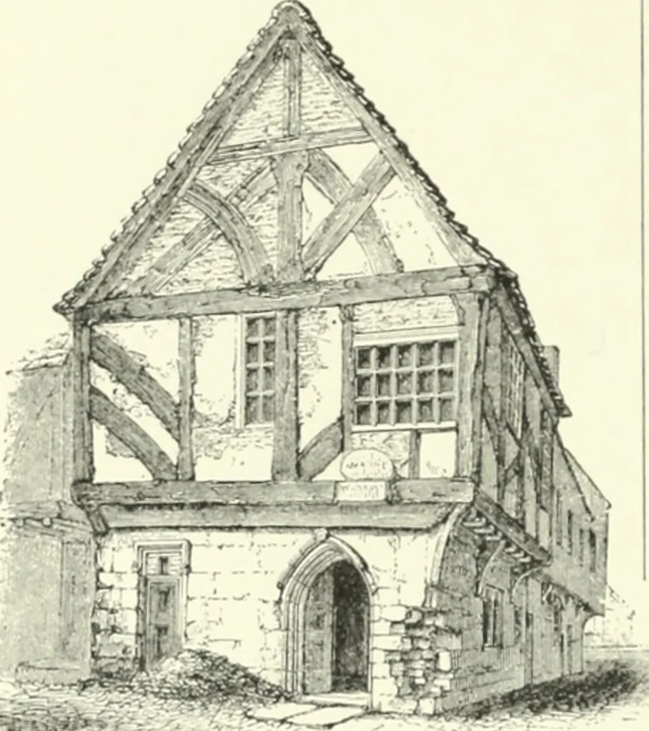 An illustration from A dictionary of architecture and building; biographical, historical and descriptive, 1901, leaf 217