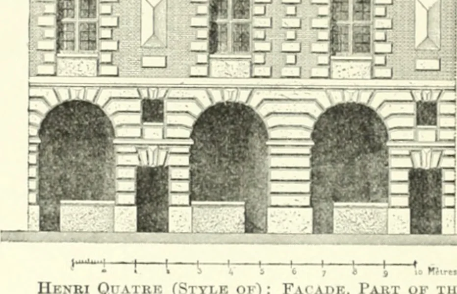 An illustration from A dictionary of architecture and building; biographical, historical and descriptive, 1901, leaf 235