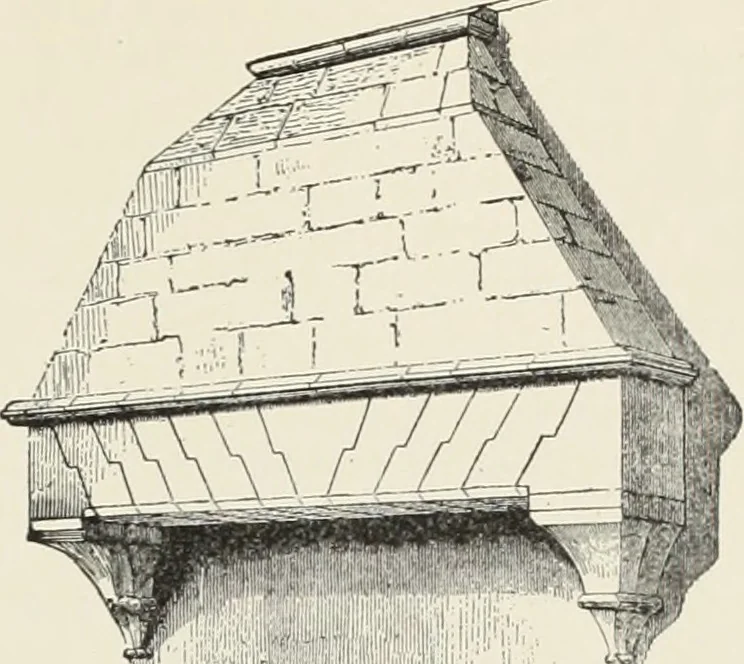 An illustration from A dictionary of architecture and building; biographical, historical and descriptive, 1901, leaf 248