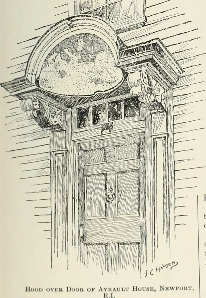 An illustration from A dictionary of architecture and building; biographical, historical and descriptive, 1901, leaf 248