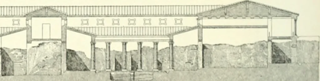 An illustration from A dictionary of architecture and building; biographical, historical and descriptive, 1901, leaf 263