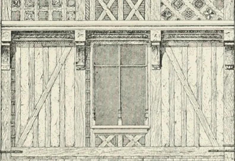 An illustration from A dictionary of architecture and building; biographical, historical and descriptive, 1901, leaf 268