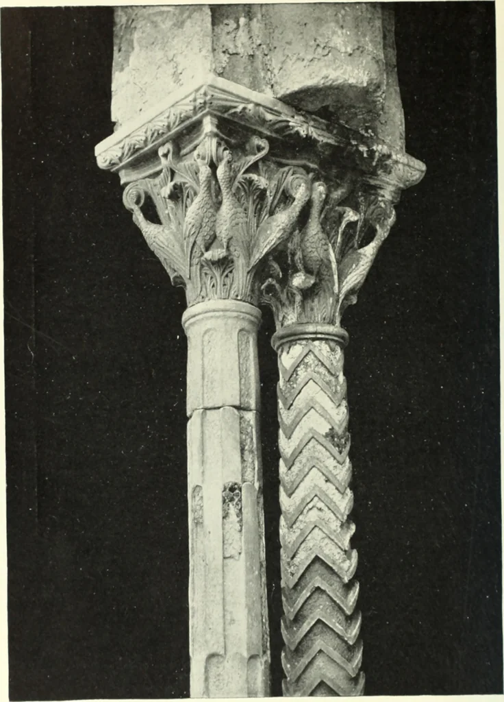 An illustration from A dictionary of architecture and building; biographical, historical and descriptive, 1901, leaf 293