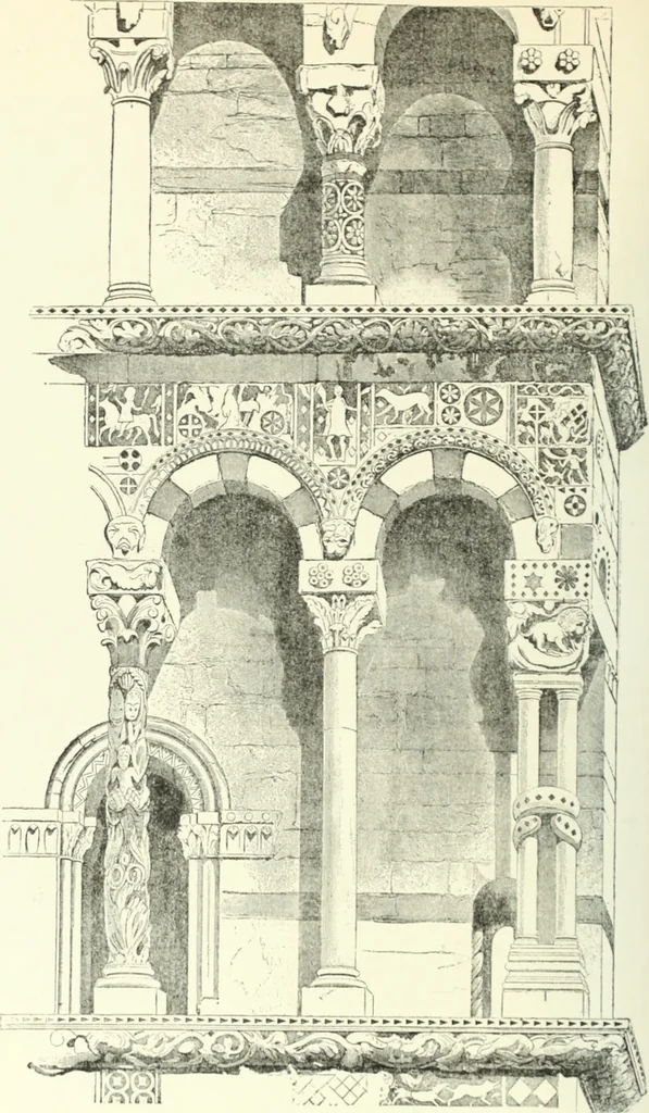 An illustration from A dictionary of architecture and building; biographical, historical and descriptive, 1901, leaf 295