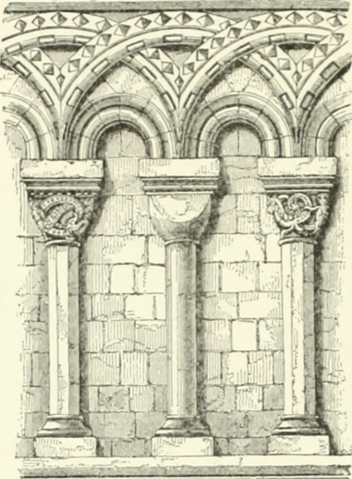 An illustration from A dictionary of architecture and building; biographical, historical and descriptive, 1901, leaf 299