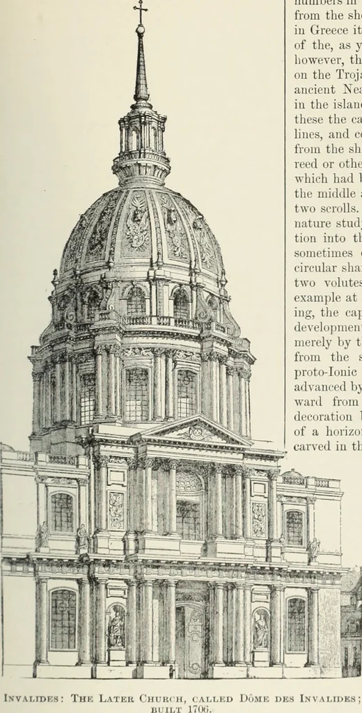 An illustration from A dictionary of architecture and building; biographical, historical and descriptive, 1901, leaf 300