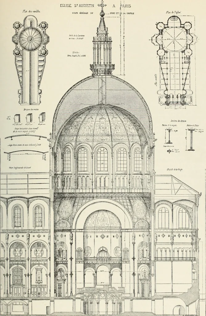 An illustration from A dictionary of architecture and building; biographical, historical and descriptive, 1901, leaf 310