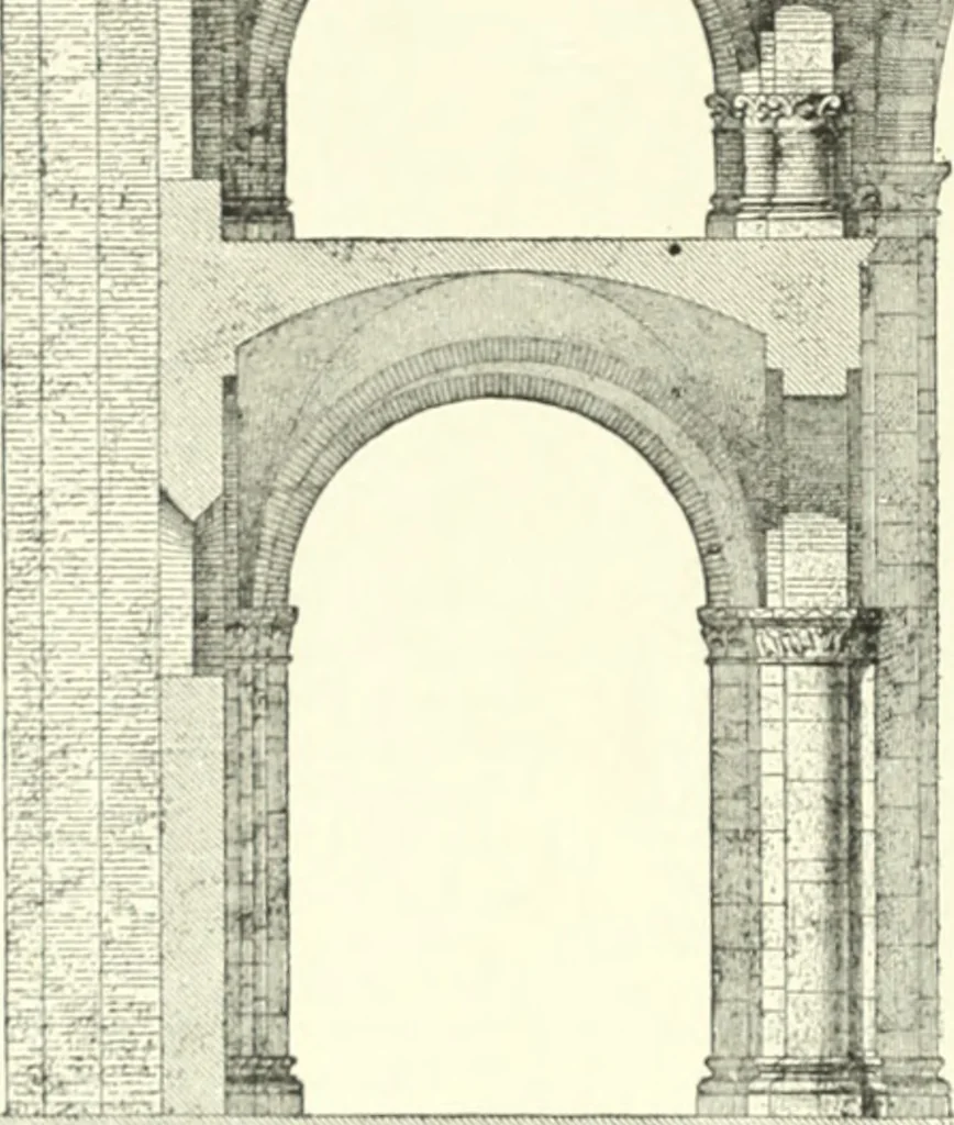 An illustration from A dictionary of architecture and building; biographical, historical and descriptive, 1901, leaf 323