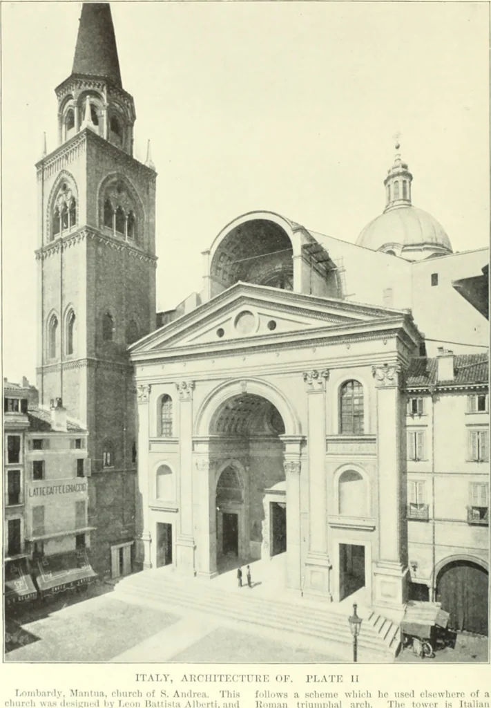 An illustration from A dictionary of architecture and building; biographical, historical and descriptive, 1901, leaf 327