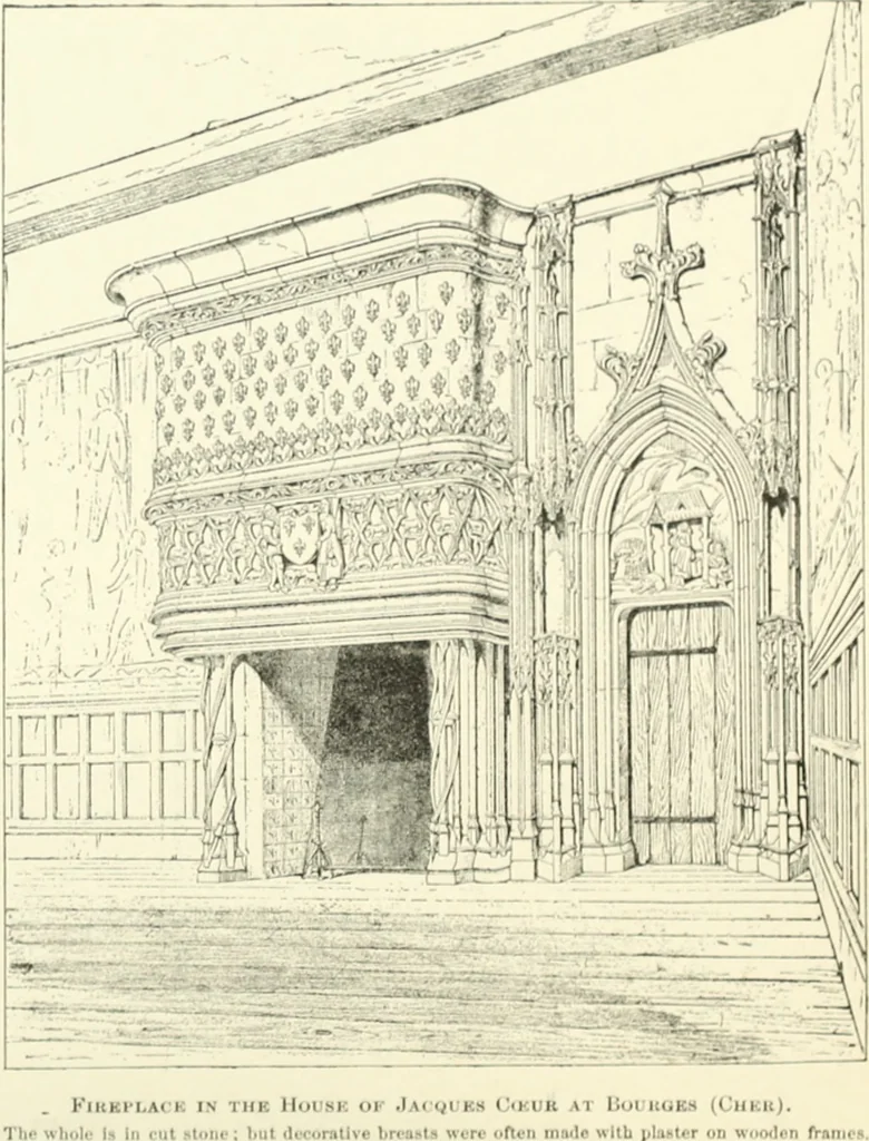 An illustration from A dictionary of architecture and building; biographical, historical and descriptive, 1901, leaf 33