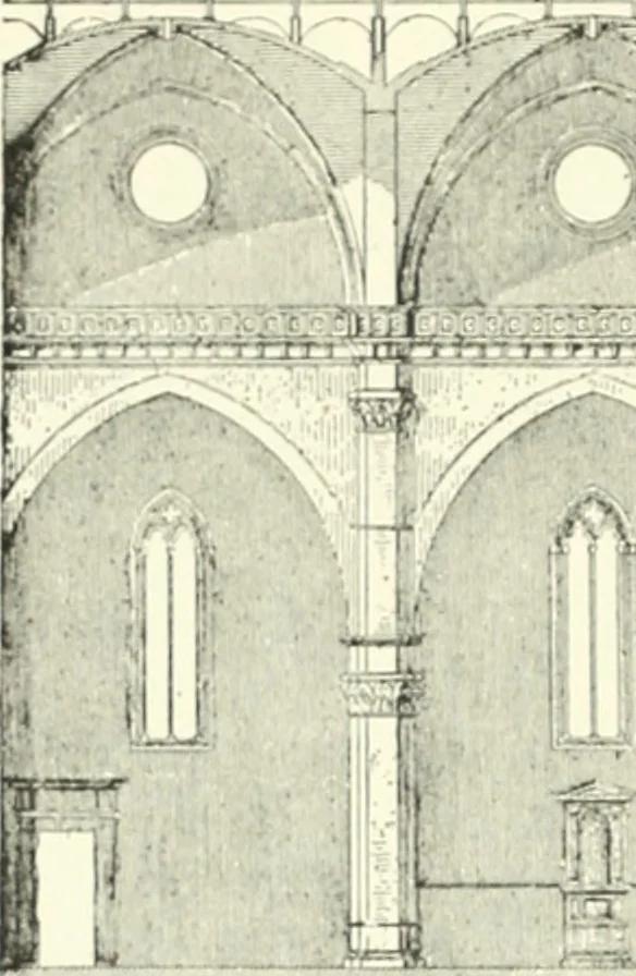 An illustration from A dictionary of architecture and building; biographical, historical and descriptive, 1901, leaf 343