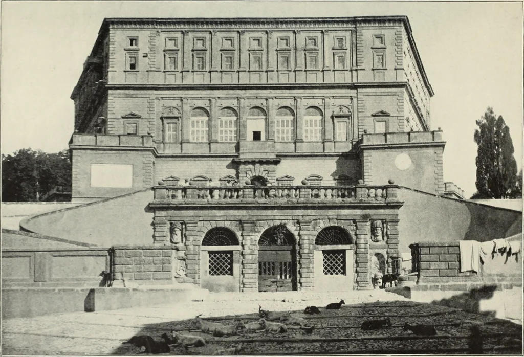 An illustration from A dictionary of architecture and building; biographical, historical and descriptive, 1901, leaf 346