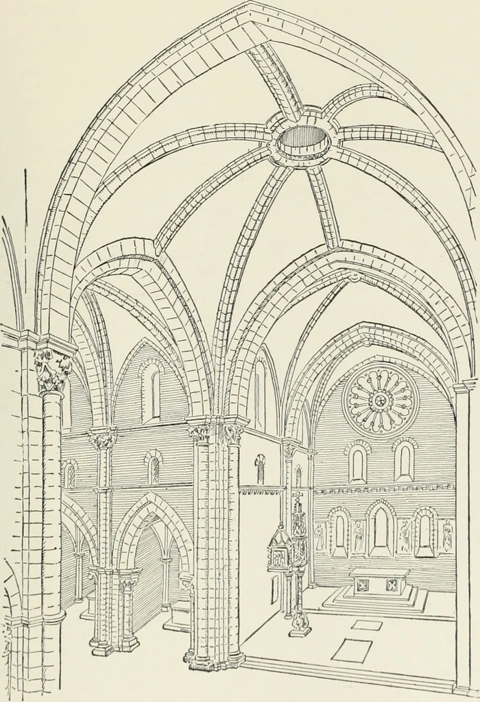 An illustration from A dictionary of architecture and building; biographical, historical and descriptive, 1901, leaf 364