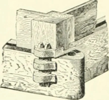 An illustration from A dictionary of architecture and building; biographical, historical and descriptive, 1901, leaf 401