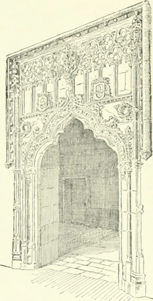 An illustration from A dictionary of architecture and building; biographical, historical and descriptive, 1901, leaf 411