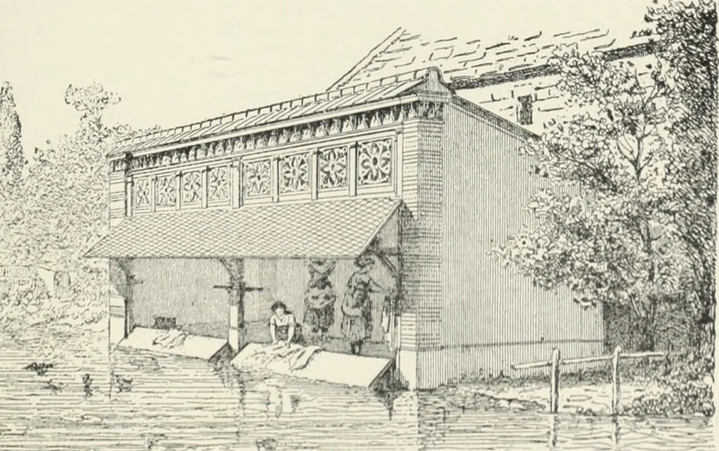 An illustration from A dictionary of architecture and building; biographical, historical and descriptive, 1901, leaf 426