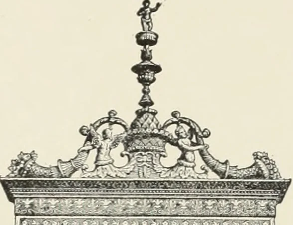 An illustration from A dictionary of architecture and building; biographical, historical and descriptive, 1901, leaf 434