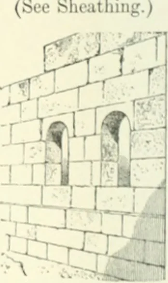 An illustration from A dictionary of architecture and building; biographical, historical and descriptive, 1901, leaf 455