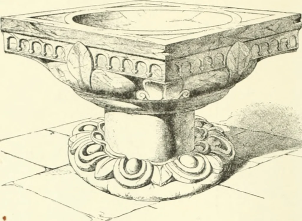 An illustration from A dictionary of architecture and building; biographical, historical and descriptive, 1901, leaf 47