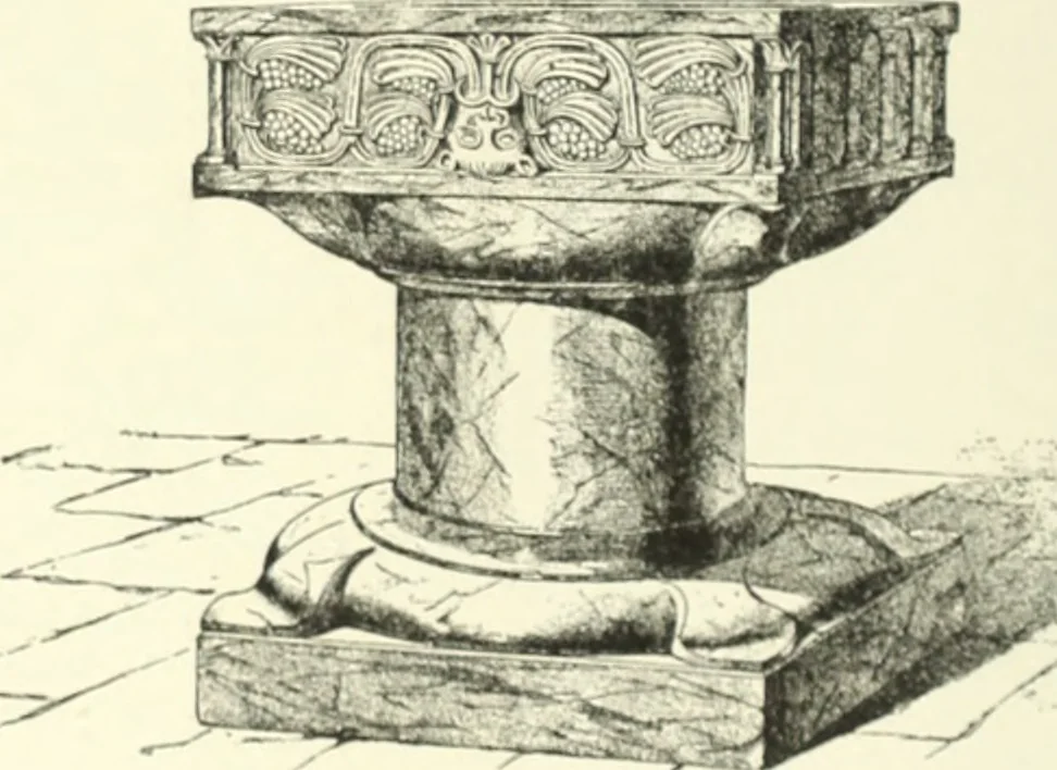 An illustration from A dictionary of architecture and building; biographical, historical and descriptive, 1901, leaf 47