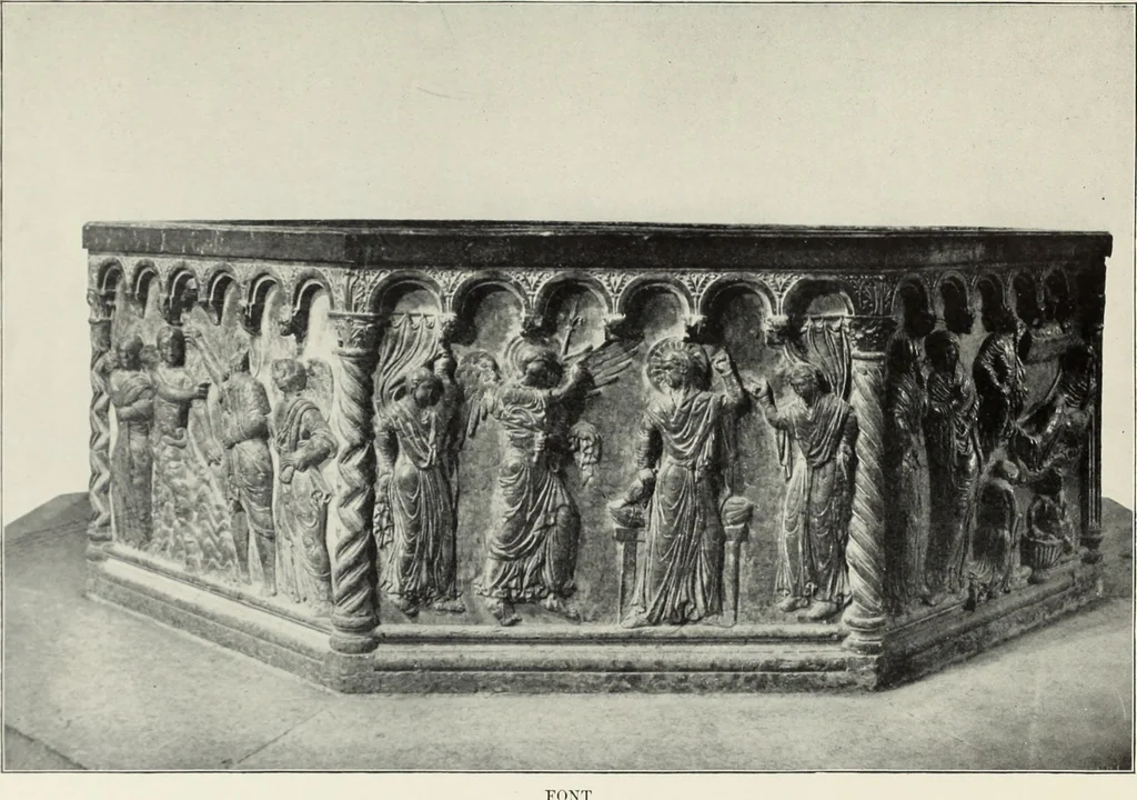 An illustration from A dictionary of architecture and building; biographical, historical and descriptive, 1901, leaf 48