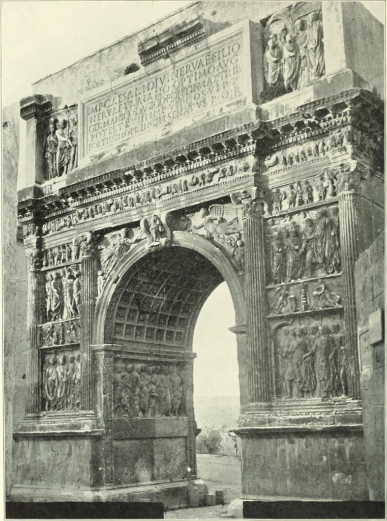 An illustration from A dictionary of architecture and building; biographical, historical and descriptive, 1901, leaf 499