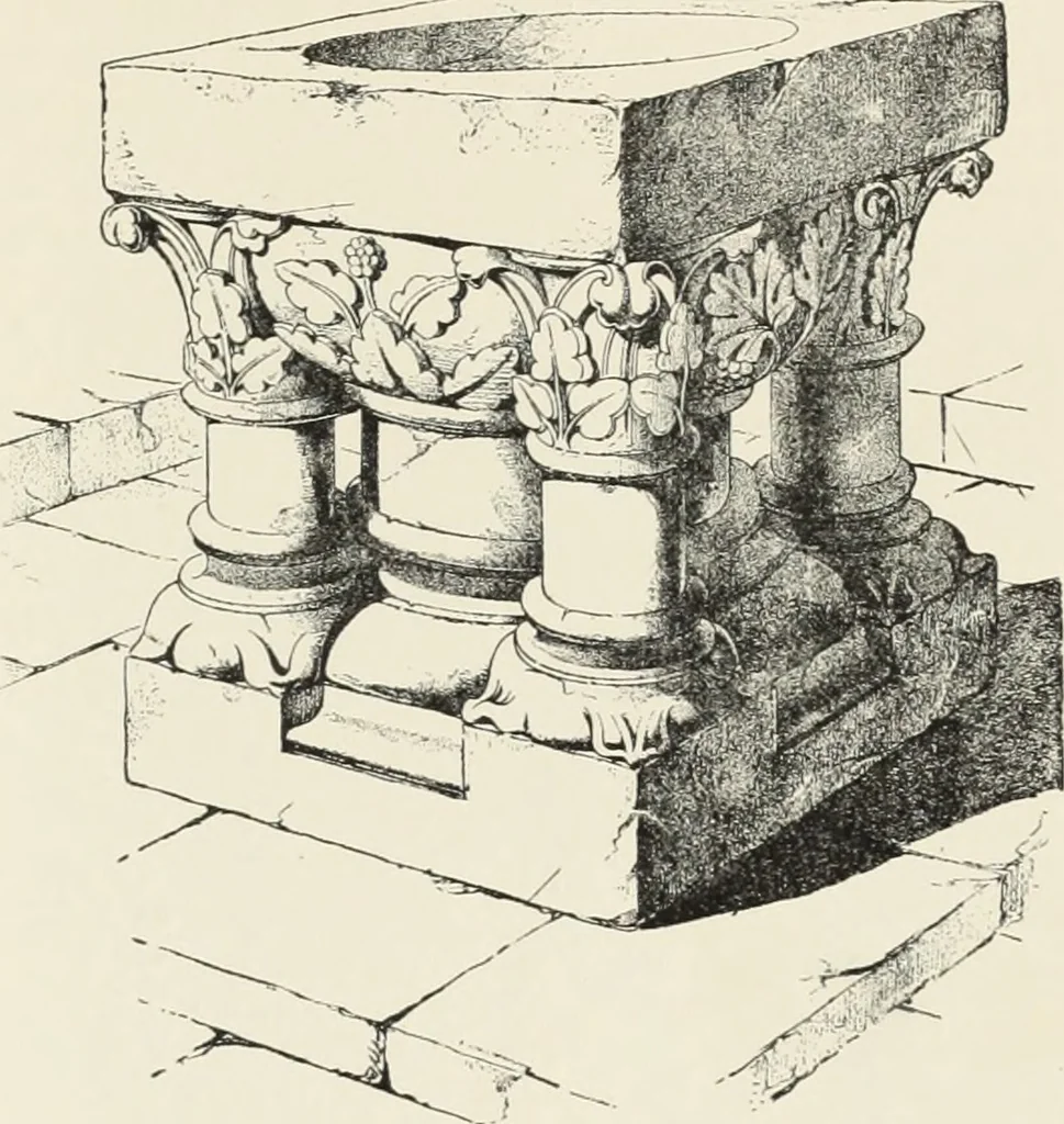 An illustration from A dictionary of architecture and building; biographical, historical and descriptive, 1901, leaf 50