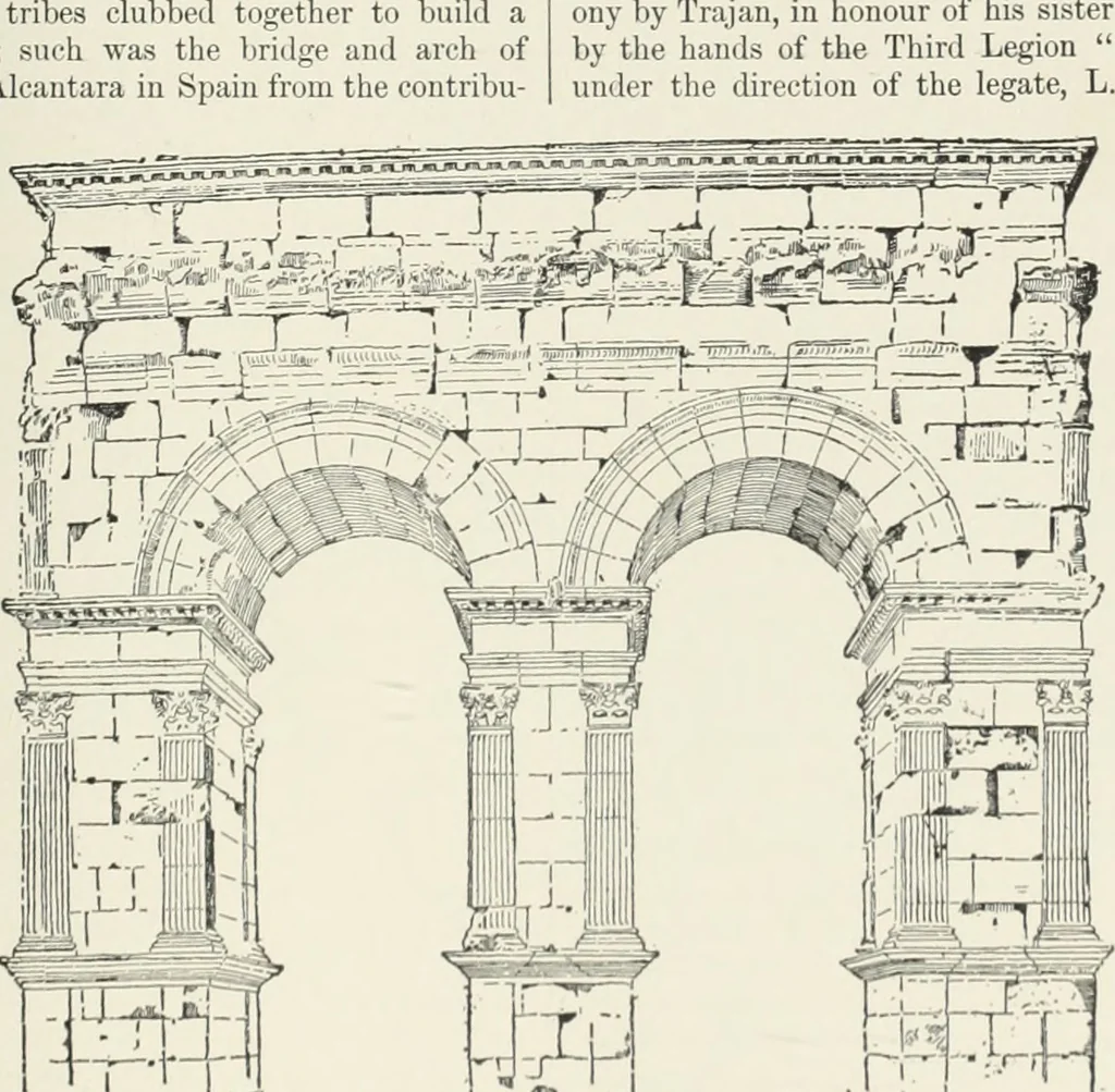 An illustration from A dictionary of architecture and building; biographical, historical and descriptive, 1901, leaf 502