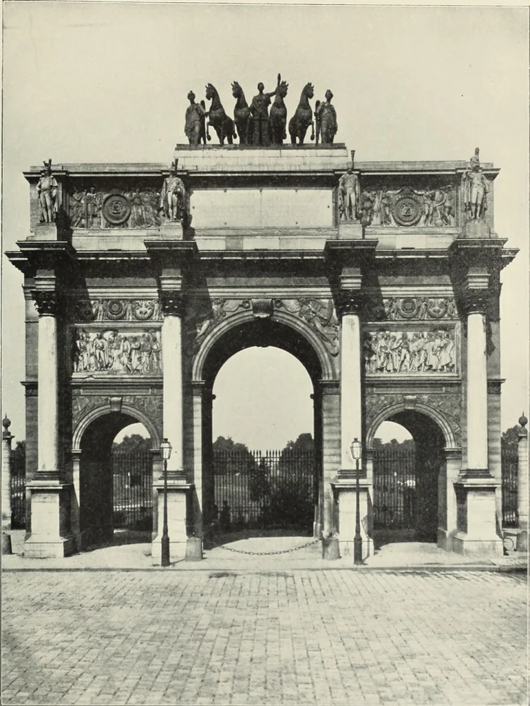 An illustration from A dictionary of architecture and building; biographical, historical and descriptive, 1901, leaf 504