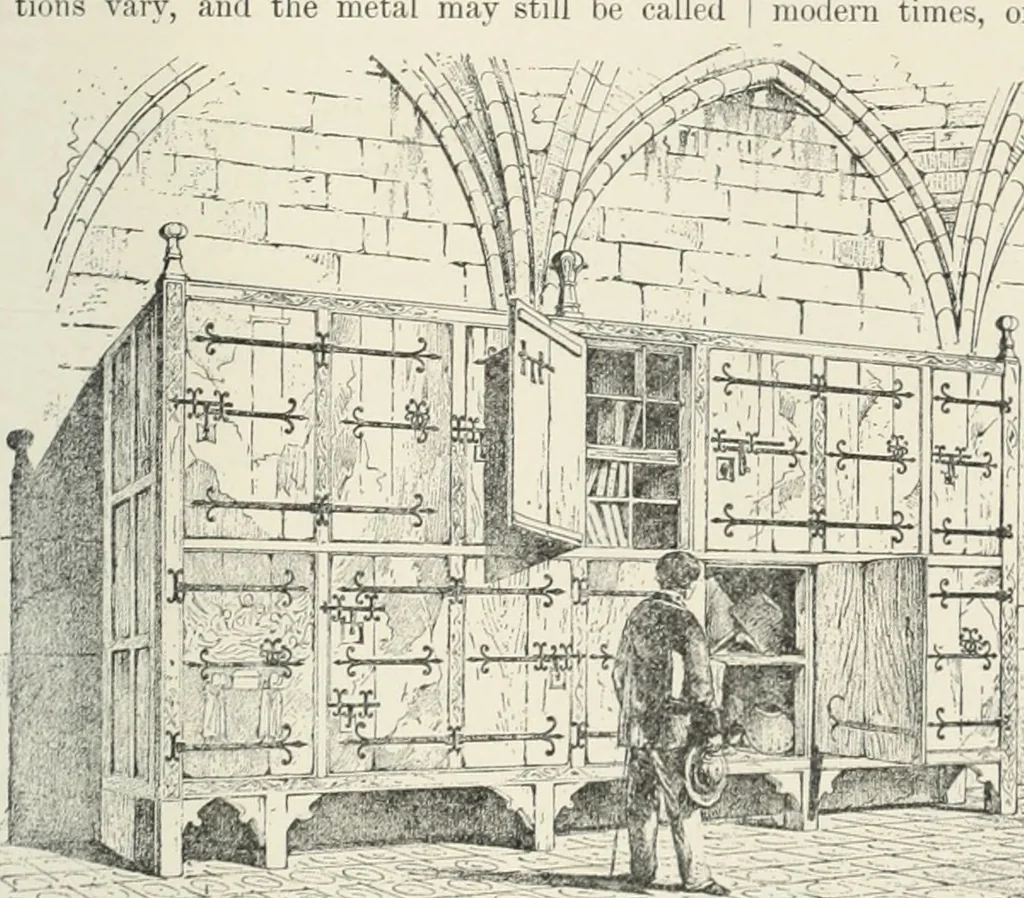An illustration from A dictionary of architecture and building; biographical, historical and descriptive, 1901, leaf 516