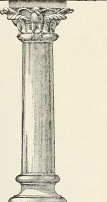 An illustration from A dictionary of architecture and building; biographical, historical and descriptive, 1901, leaf 518