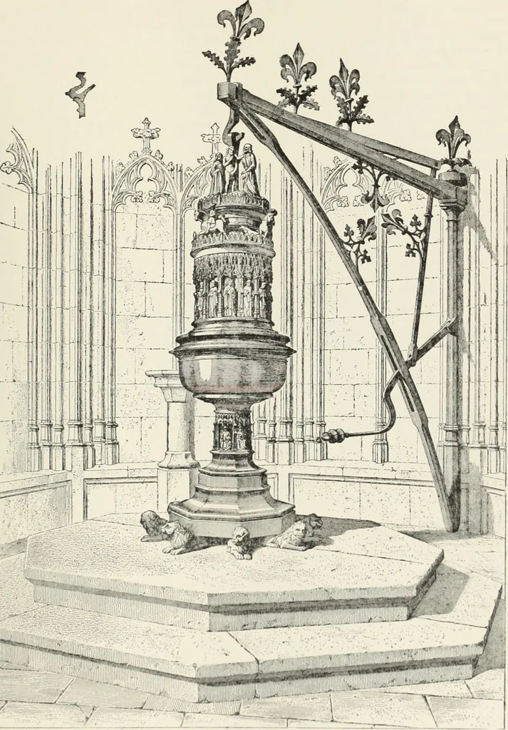 An illustration from A dictionary of architecture and building; biographical, historical and descriptive, 1901, leaf 52