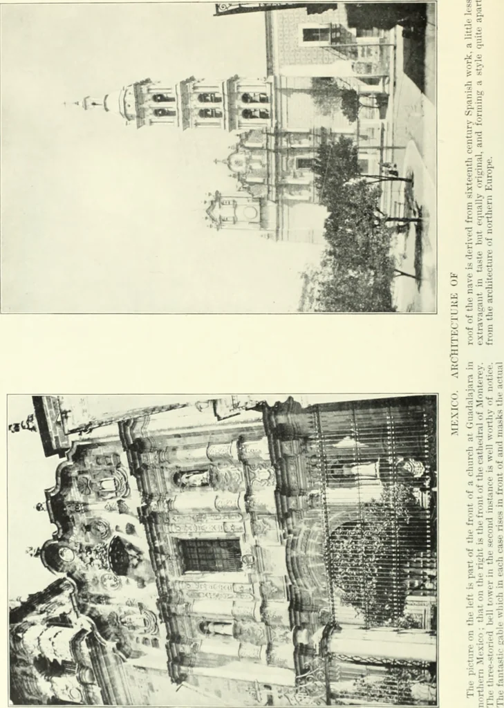 An illustration from A dictionary of architecture and building; biographical, historical and descriptive, 1901, leaf 525