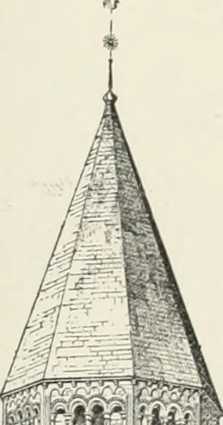 An illustration from A dictionary of architecture and building; biographical, historical and descriptive, 1901, leaf 542