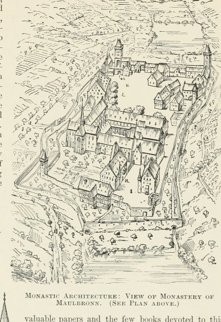 An illustration from A dictionary of architecture and building; biographical, historical and descriptive, 1901, leaf 542