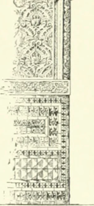 An illustration from A dictionary of architecture and building; biographical, historical and descriptive, 1901, leaf 571