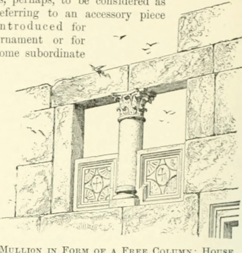 An illustration from A dictionary of architecture and building; biographical, historical and descriptive, 1901, leaf 571