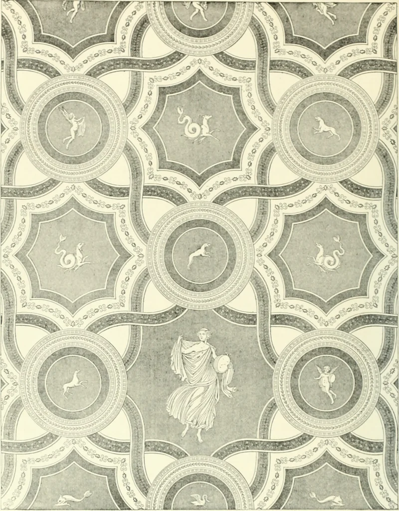 An illustration from A dictionary of architecture and building; biographical, historical and descriptive, 1901, leaf 575