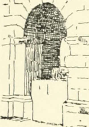 An illustration from A dictionary of architecture and building; biographical, historical and descriptive, 1901, leaf 607