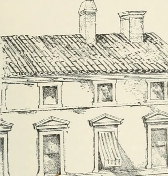 An illustration from A dictionary of architecture and building; biographical, historical and descriptive, 1901, leaf 64