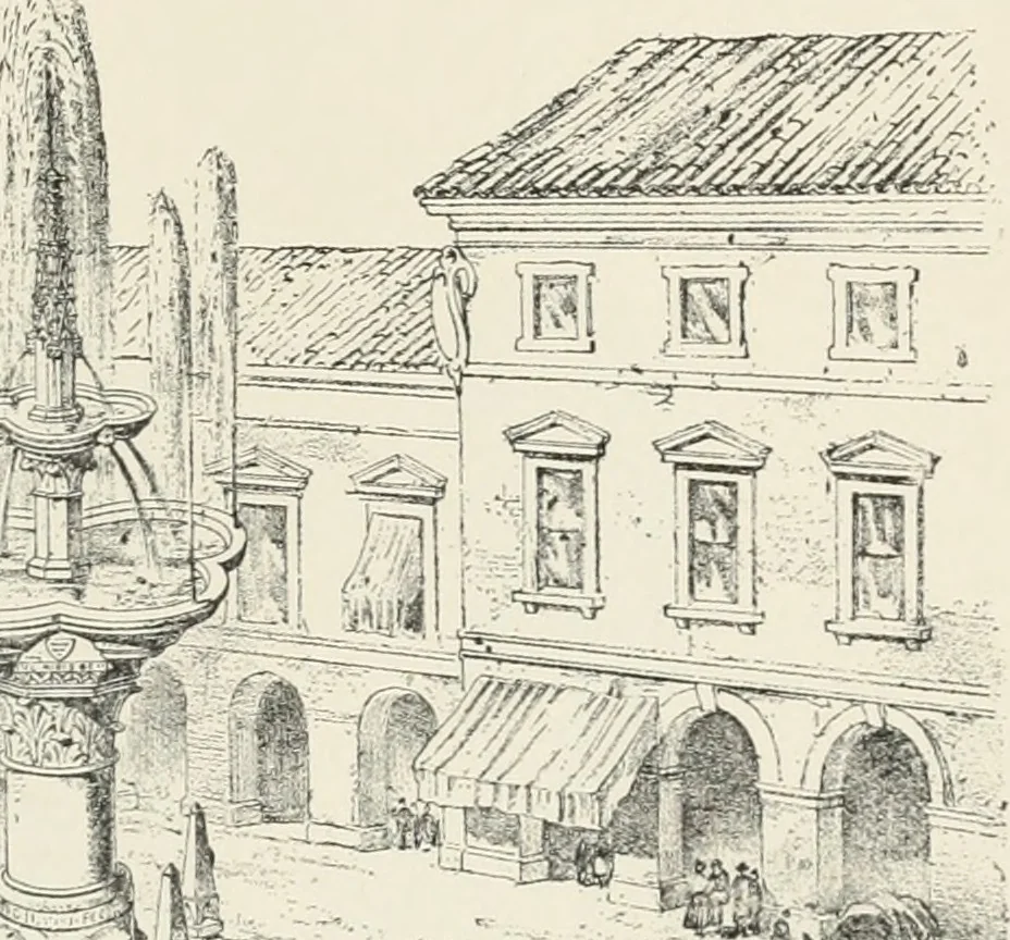 An illustration from A dictionary of architecture and building; biographical, historical and descriptive, 1901, leaf 64