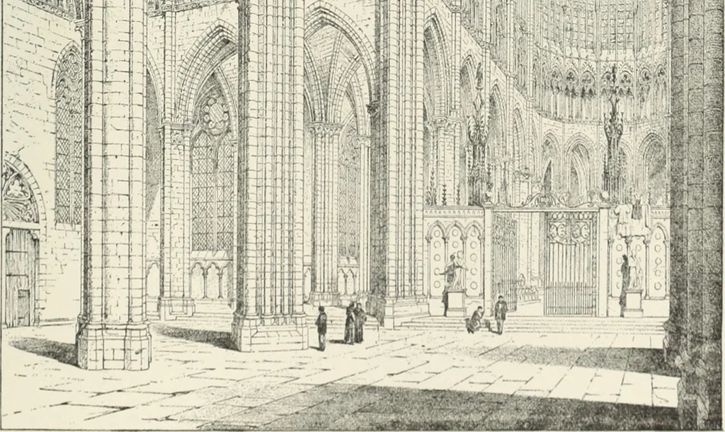 An illustration from A dictionary of architecture and building; biographical, historical and descriptive, 1901, leaf 80