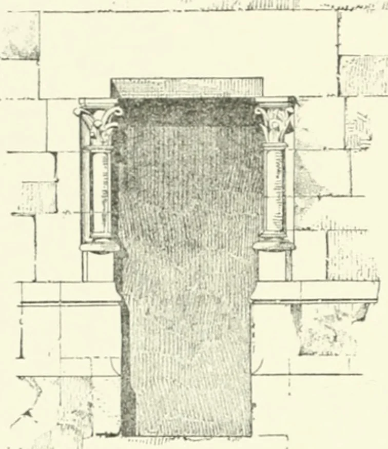 An illustration from A dictionary of architecture and building; biographical, historical and descriptive, 1901, leaf 81