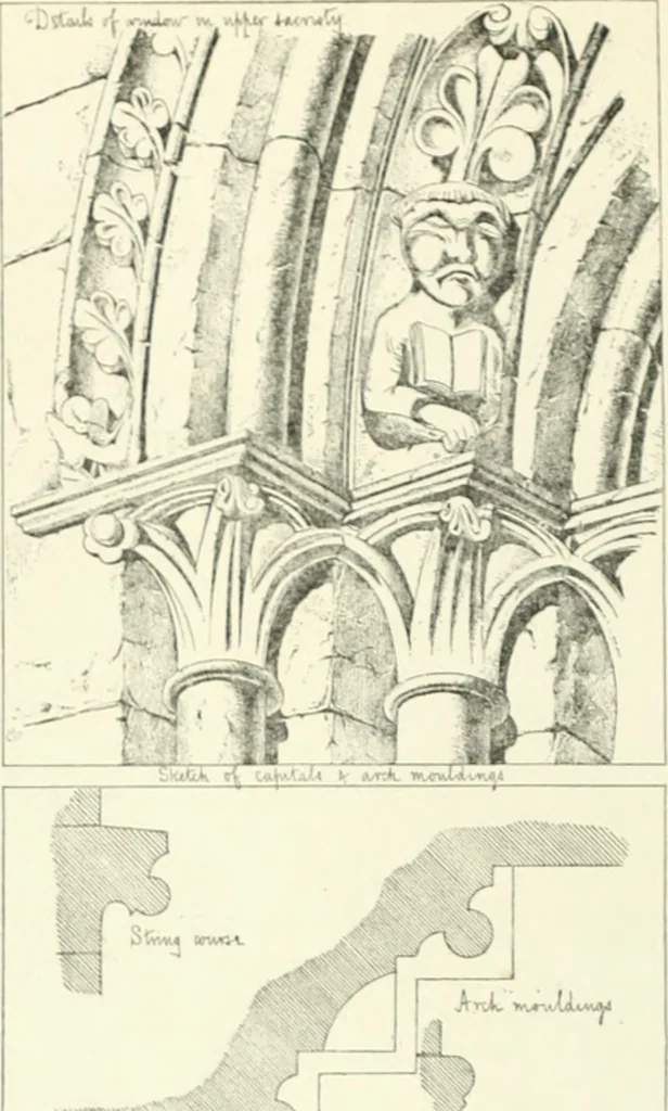 An illustration from A dictionary of architecture and building; biographical, historical and descriptive, 1901, leaf 85