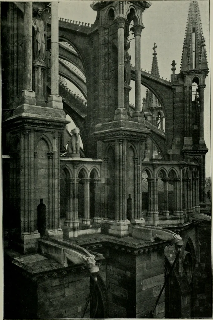 An illustration from A dictionary of architecture and building; biographical, historical and descriptive, 1901, leaf 104