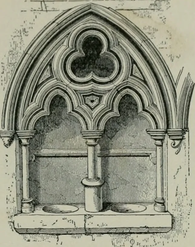 An illustration from A dictionary of architecture and building; biographical, historical and descriptive, 1901, leaf 108
