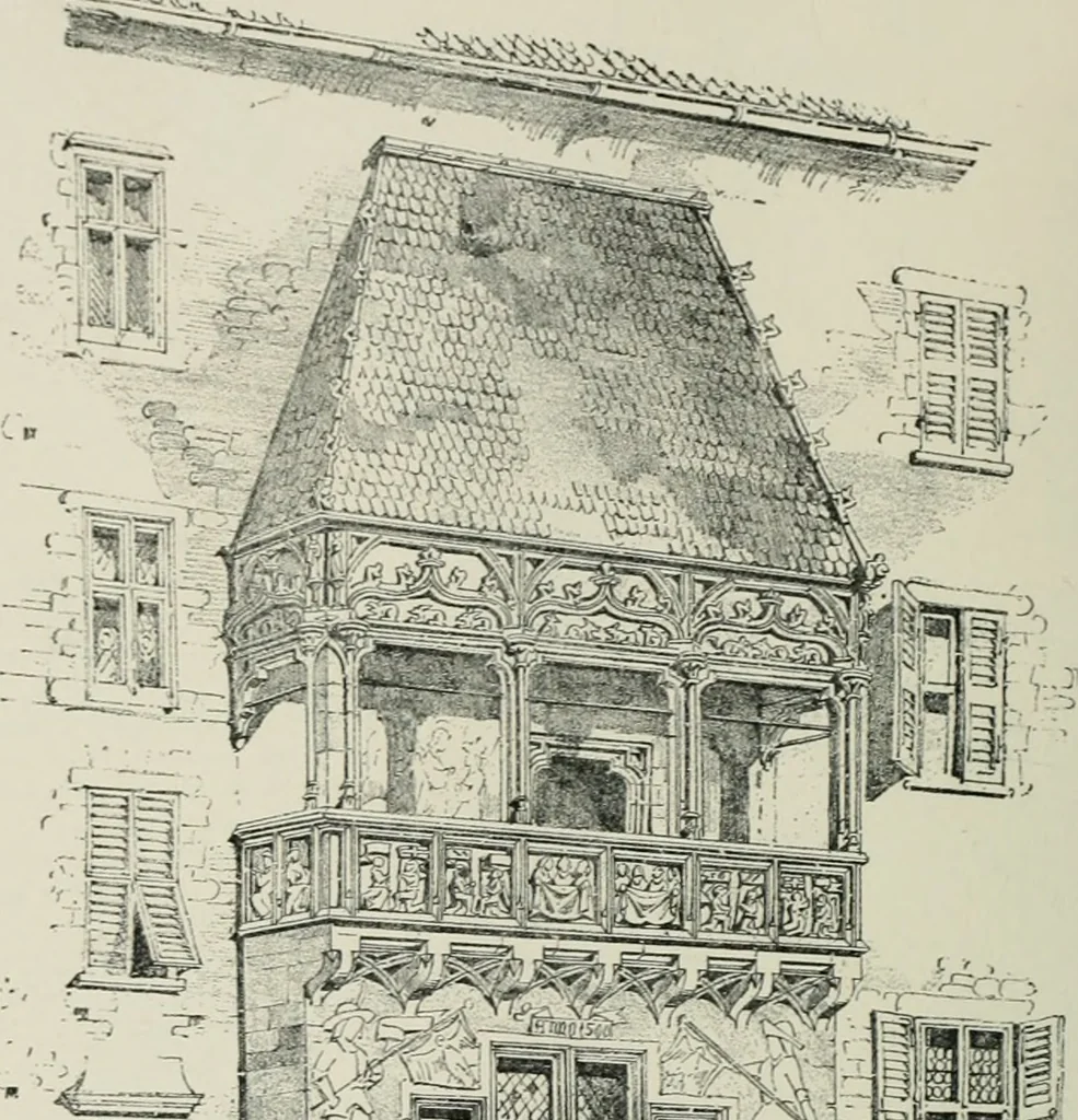 An illustration from A dictionary of architecture and building; biographical, historical and descriptive, 1901, leaf 119