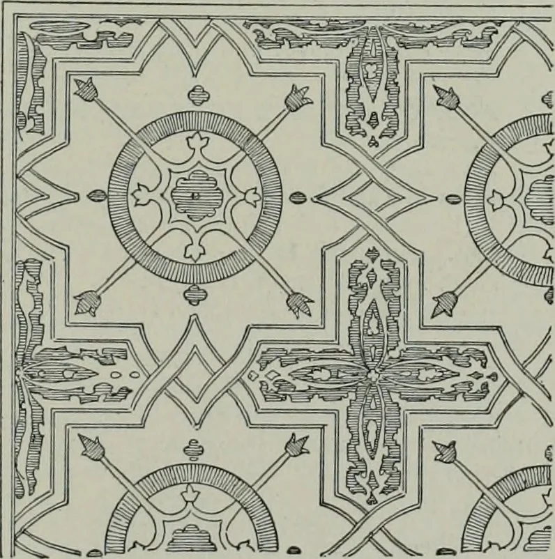 An illustration from A dictionary of architecture and building; biographical, historical and descriptive, 1901, leaf 122